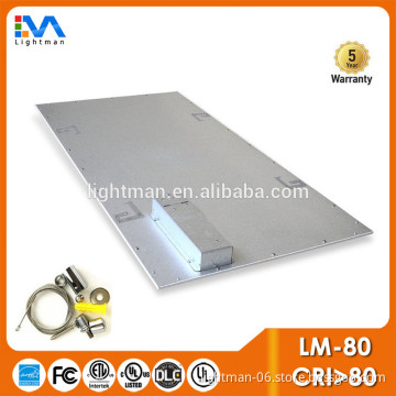 70W 2'x4' Commercial Lighting New Fixture Hanging Installed UL Panel LED